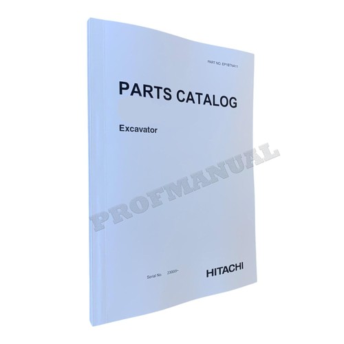 Catalogo ricambi escavatore