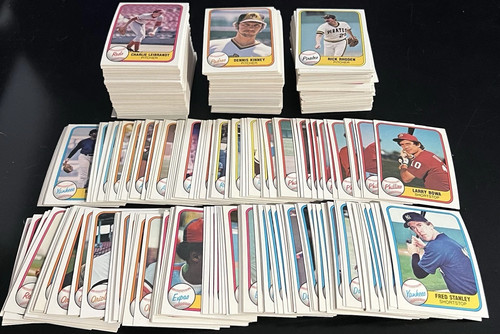 Lotto carte fleer baseball - carte,