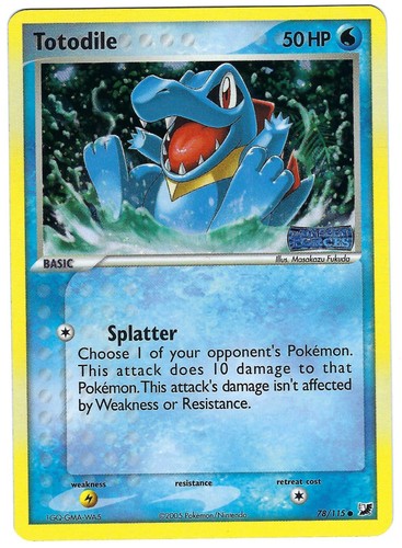 Totodile 115 forze - ex,