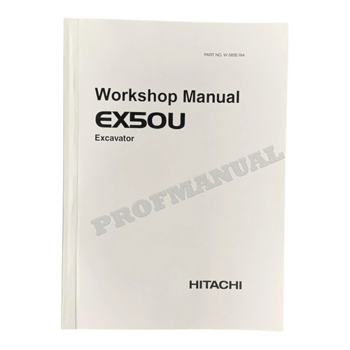 Hitachi ex50u manuale servizio - ex50u,