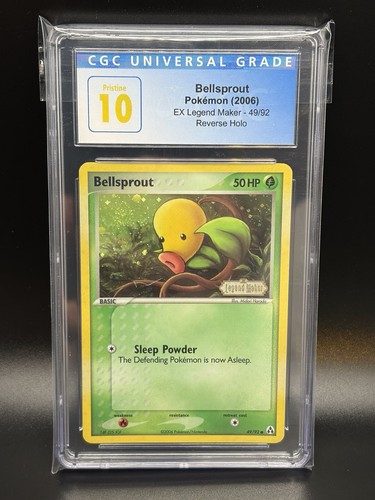 Carta pokemon bellsprout 2006 - bellsprout,
