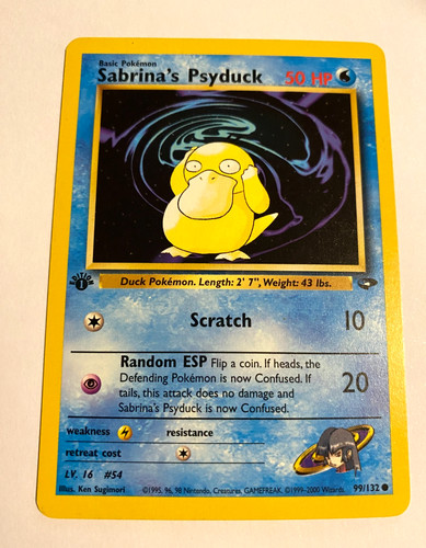 Pokémon card 1st edition - pokémon,