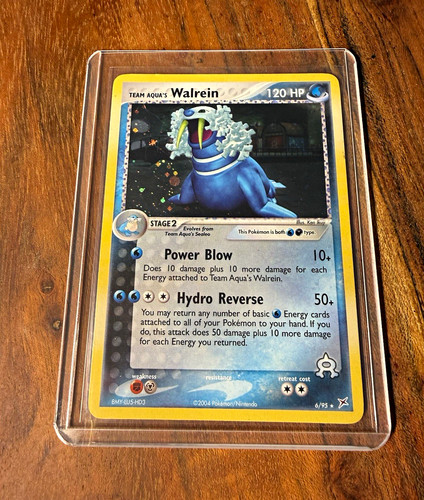 Pokémon team aquas - team, walrein
