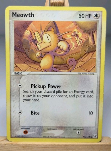Meowth 113 delta - ex, species