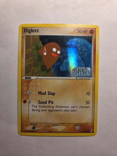Diglett 100 crystal - ex,