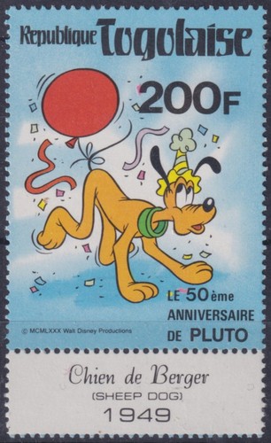 Ex66687 togo mnh 1984 - mnh, walt