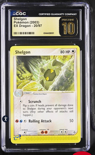 Cgc pristine shelgon 97 - cgc, 10